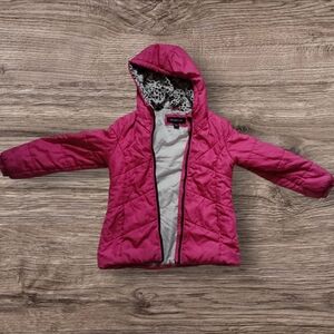 Pink Kids Jacket with Hood